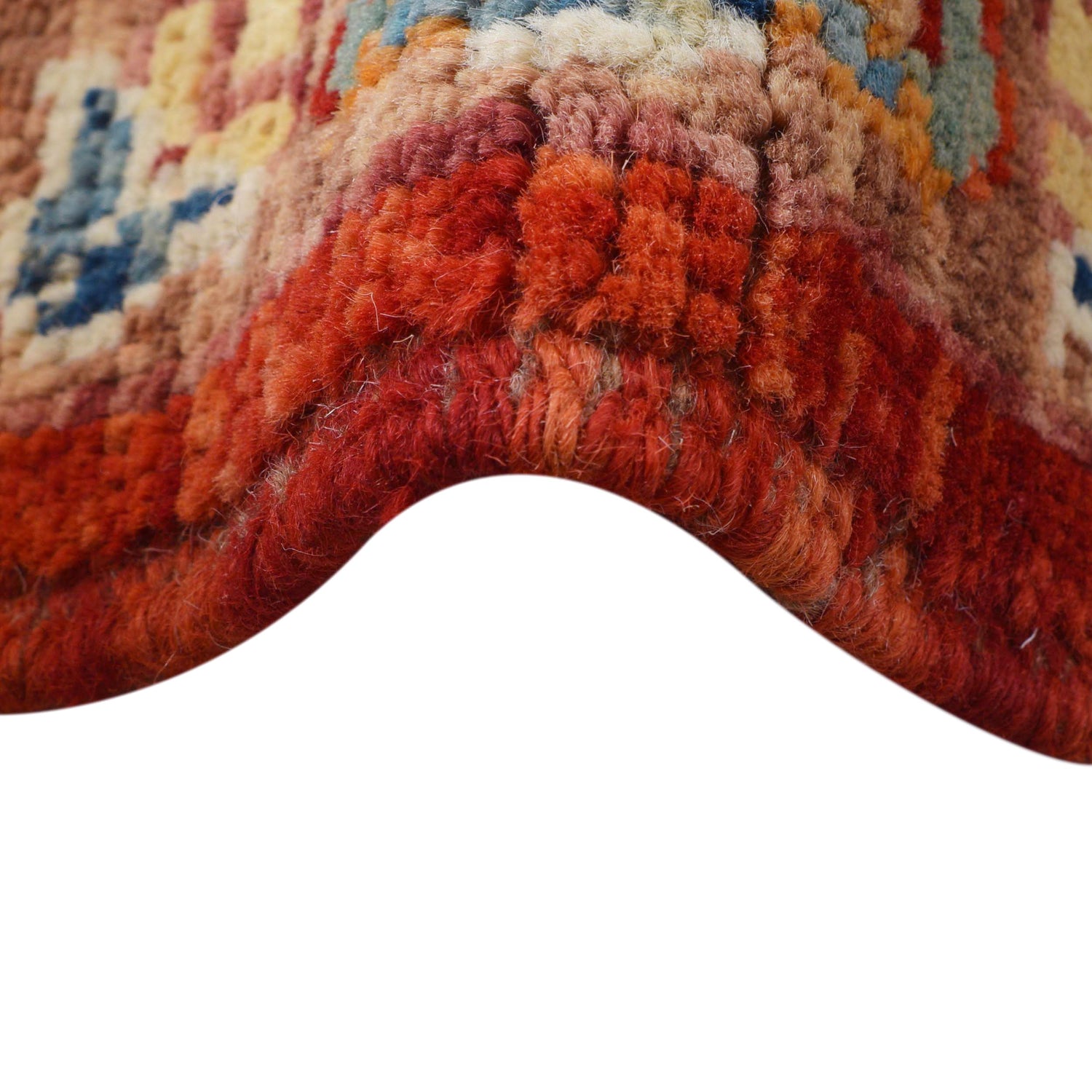 Hand Made Persian Design Heriz Rug 6' 8 x 9' 7 (ft) - No. Y33038