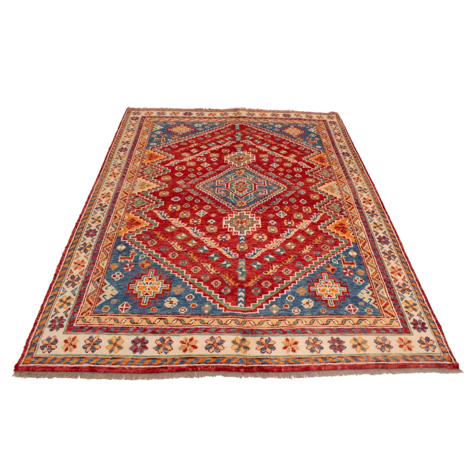 Persian Shirazi Design Rug 5' 5" x 7' 8" (ft) - No. Y33039