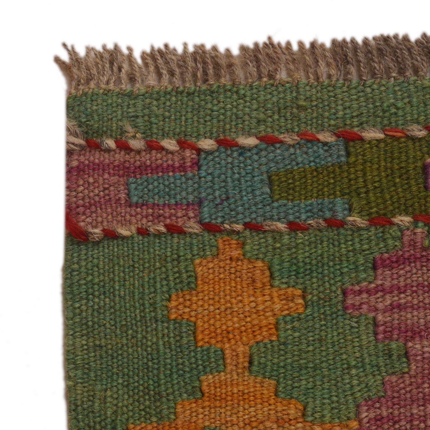 Vegetable Kilim Runner 2' 9" x 6' 6" (ft)- No. Y33099