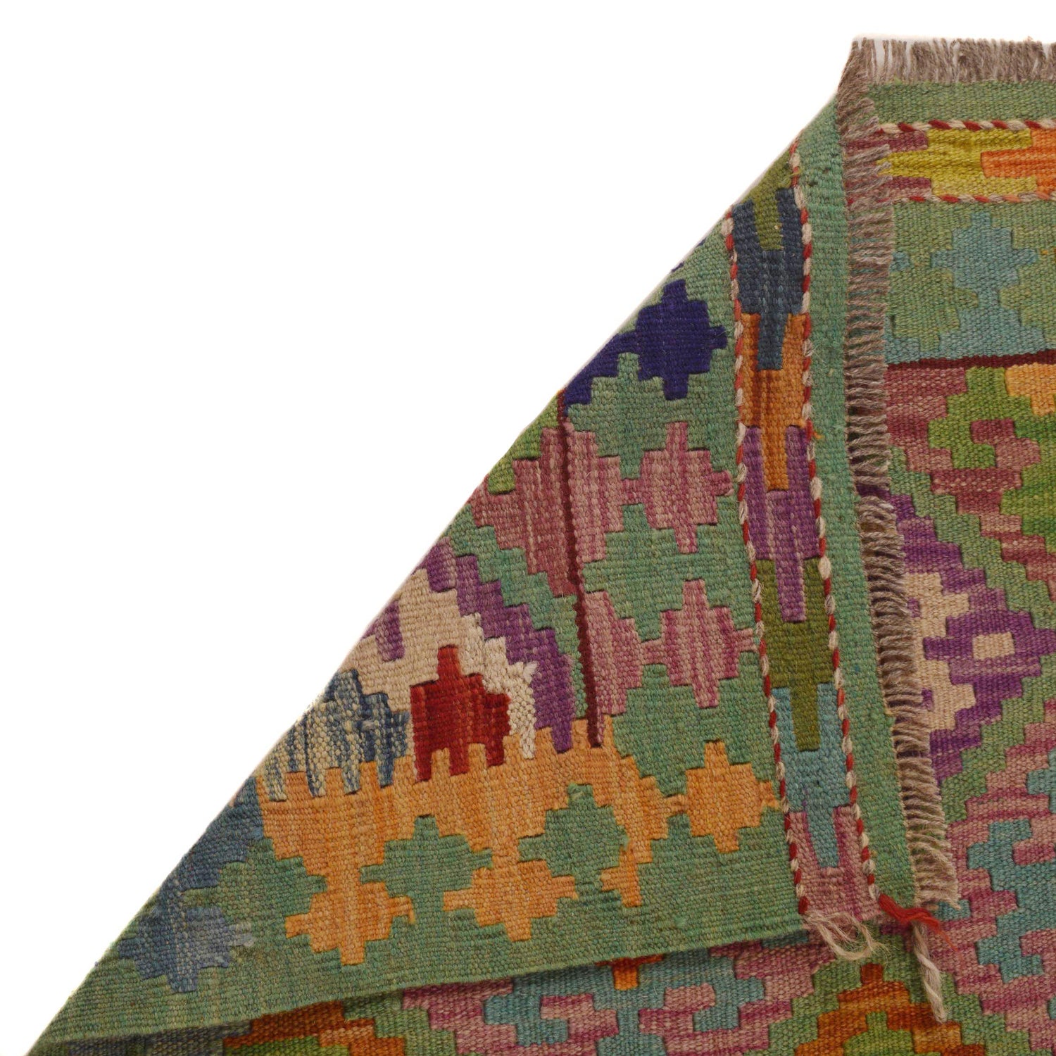 Vegetable Kilim Runner 2' 9" x 6' 6" (ft)- No. Y33099