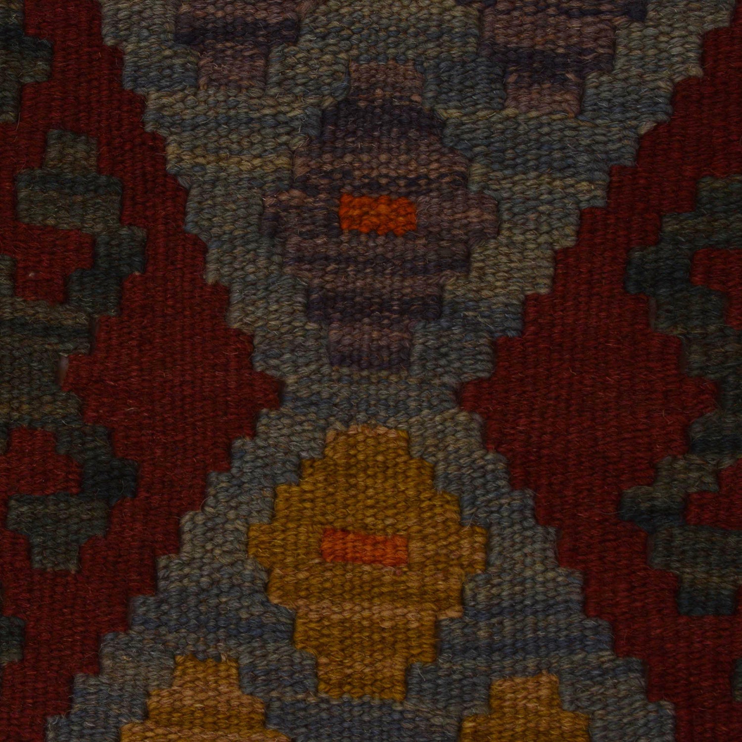 Handmade Vegetable Kelim 3' 4"  x 4' 9" (ft) - No. Y35091