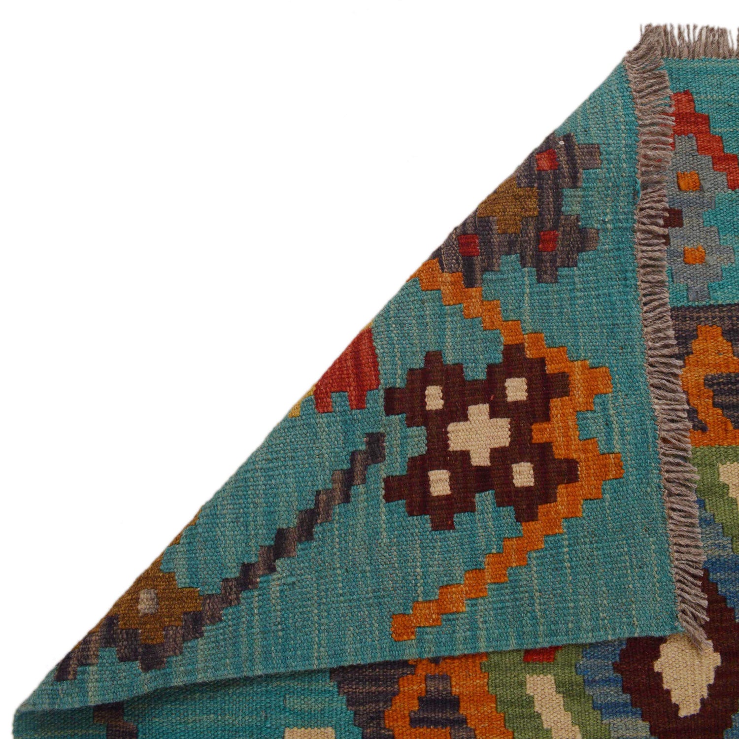 Vegetable Kilim Runner 2' 10" x 9' 9" (ft) - No. Y35093