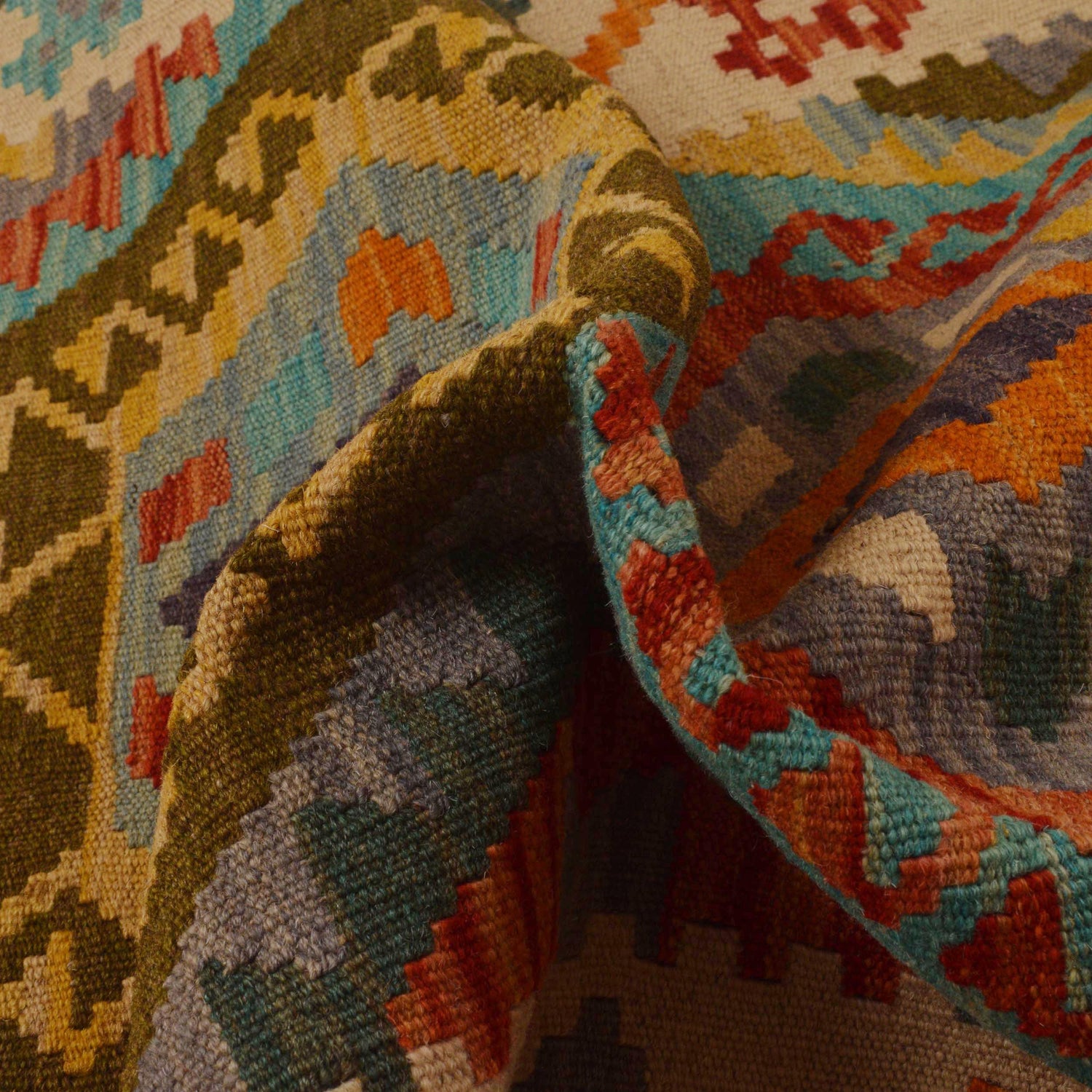 Vegetable Kelim Runner 2' 9" x 9' 9" (ft) - No. Y35094