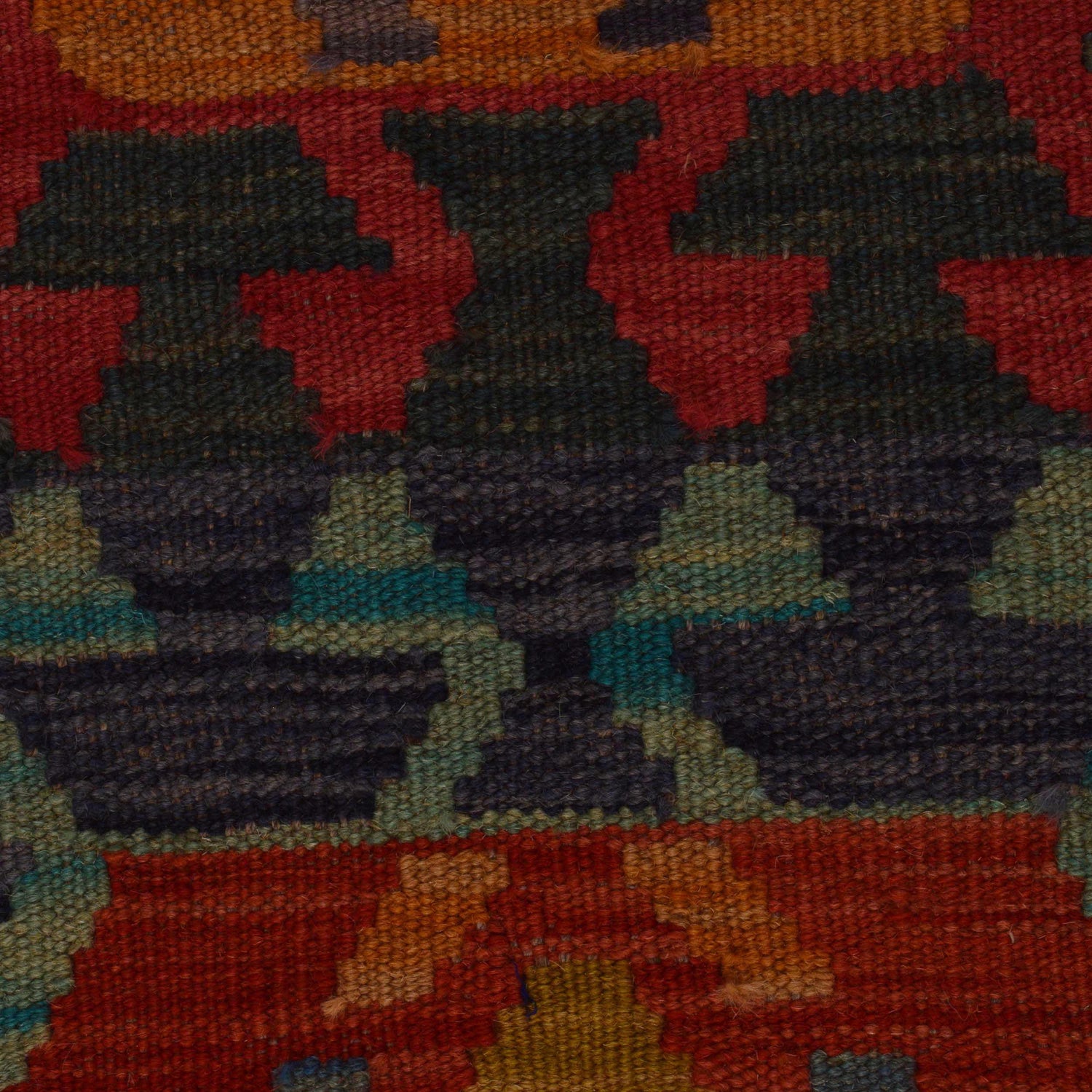 Vegetable Kilim Runner 2' 10" x 9' 9" (ft) - No. Y35095