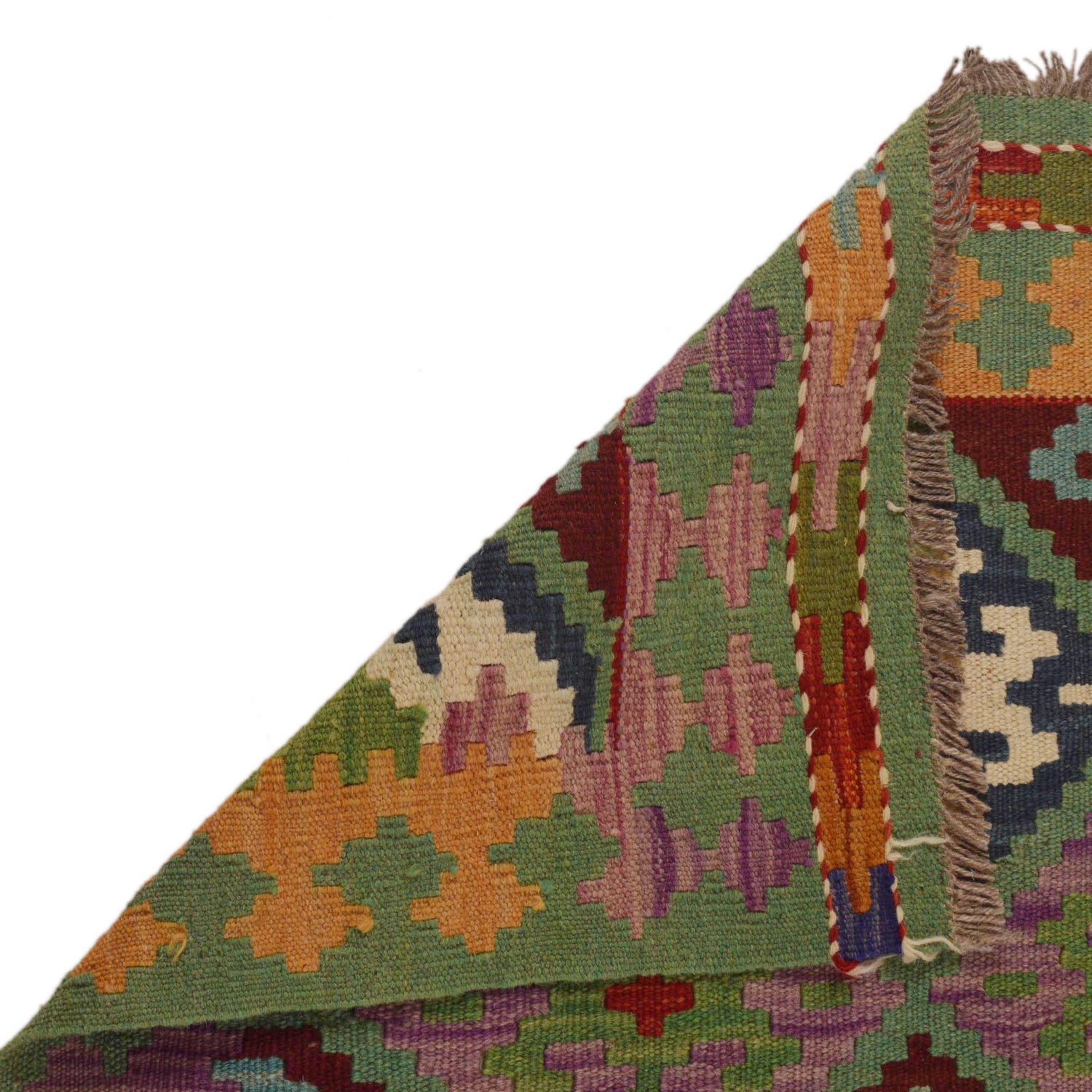 Vegetable Kilim Runner 2' 9" x 6' 7" (ft)- No. Y35097