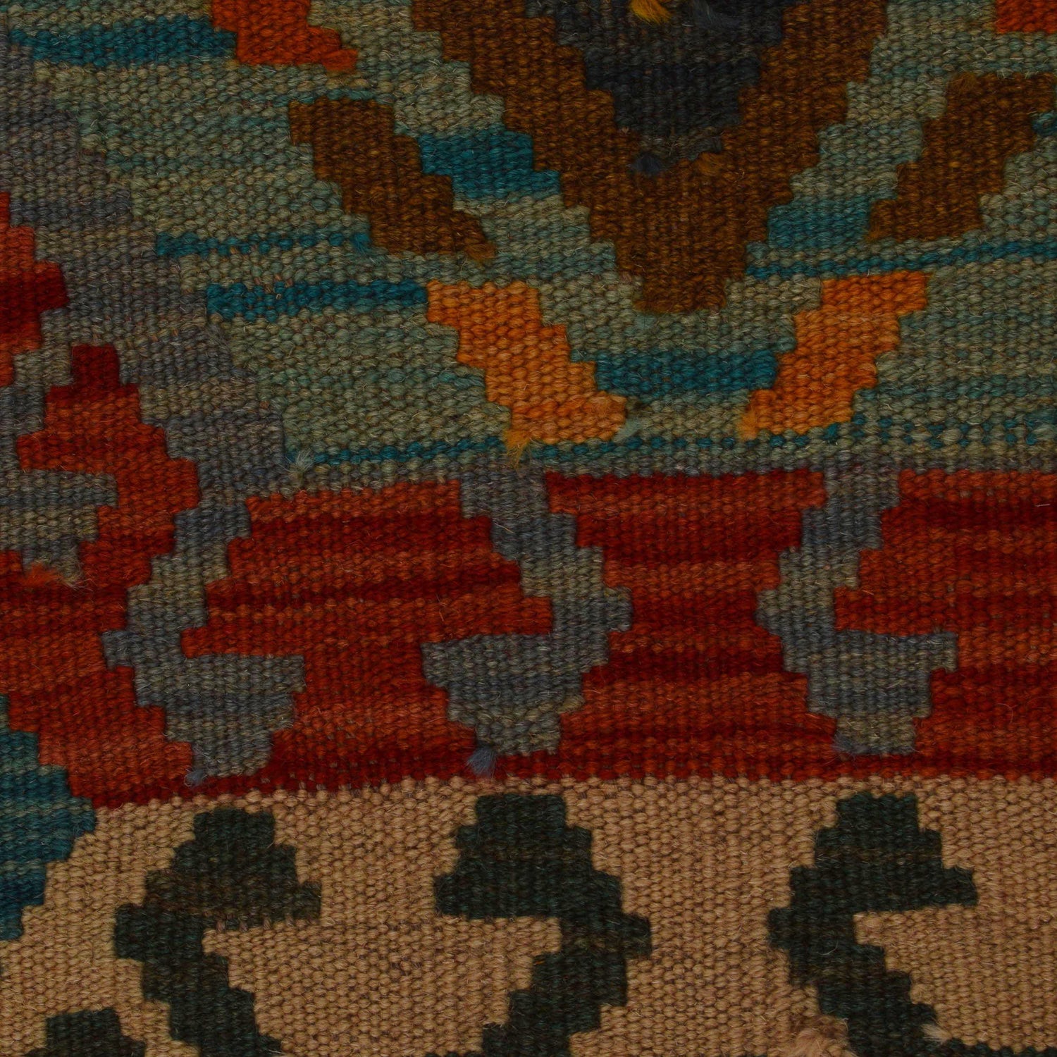 Vegetable Kilim Runner 2' 9" x 9' 8" (ft) - No. Y35101