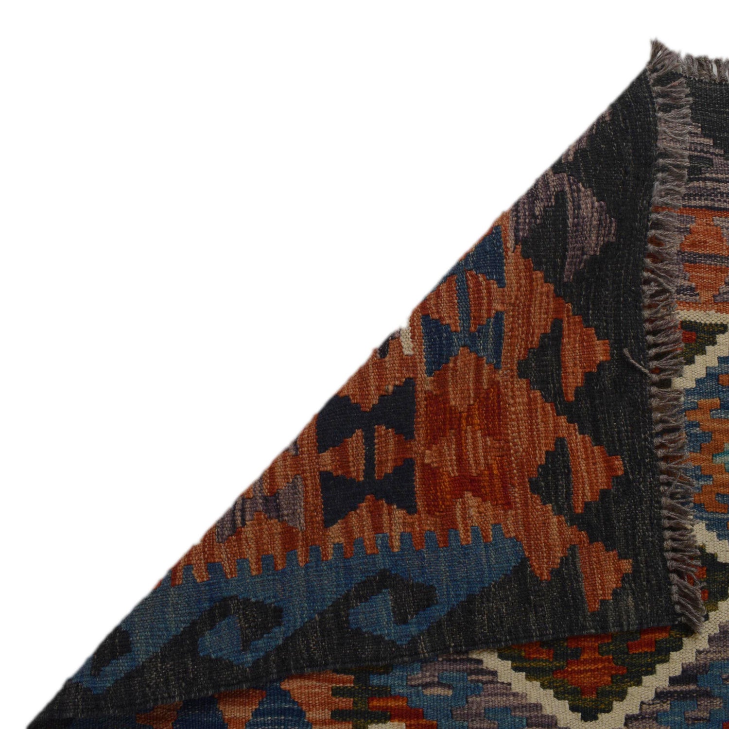 Handmade Vegetable Kelim 5' 9" x 7' 10" (ft) - No. Y35603