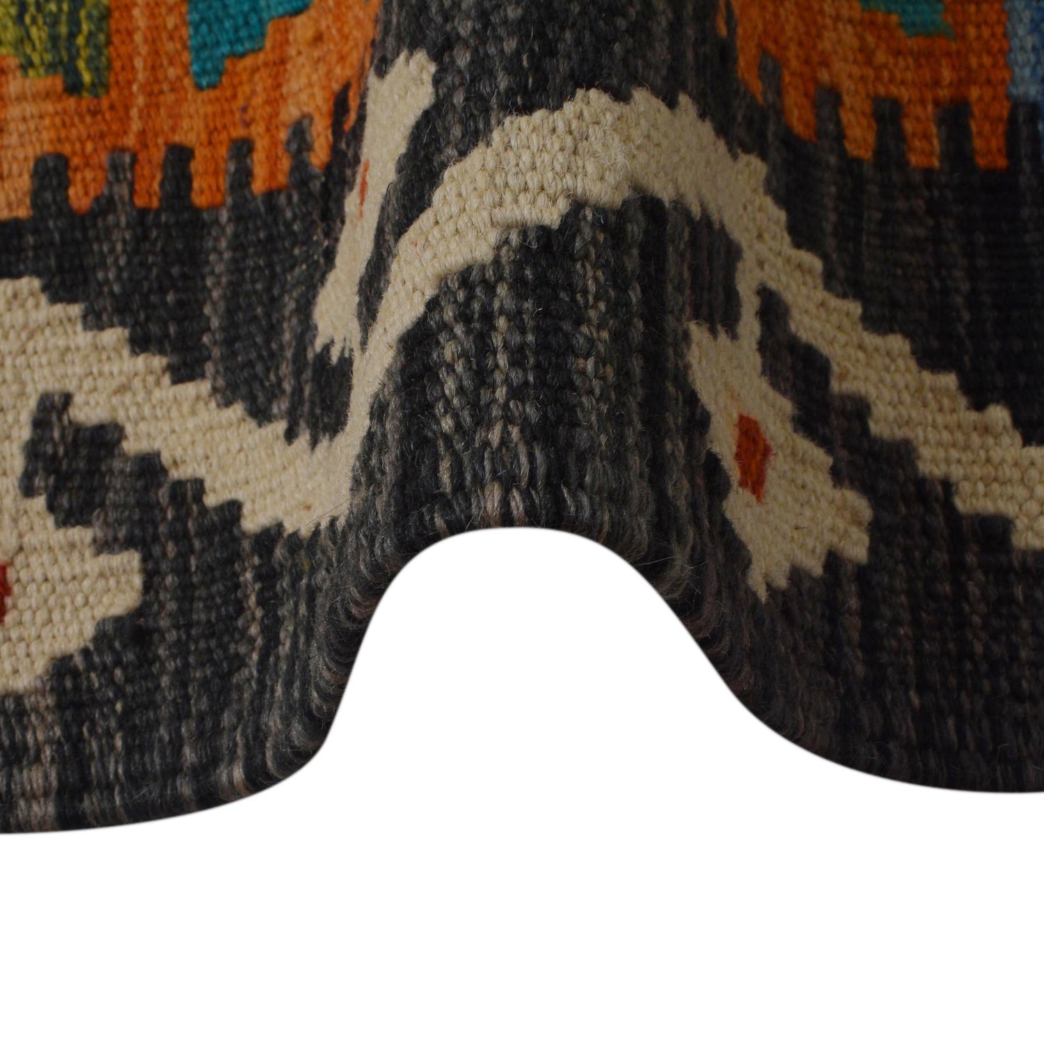 Handmade Vegetable Kelim 6' 0" x 8' 1" (ft) - No. Y35605