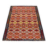 Handmade Vegetable Kilim 5' 1" x 8' 2" (ft) - No. Y35644