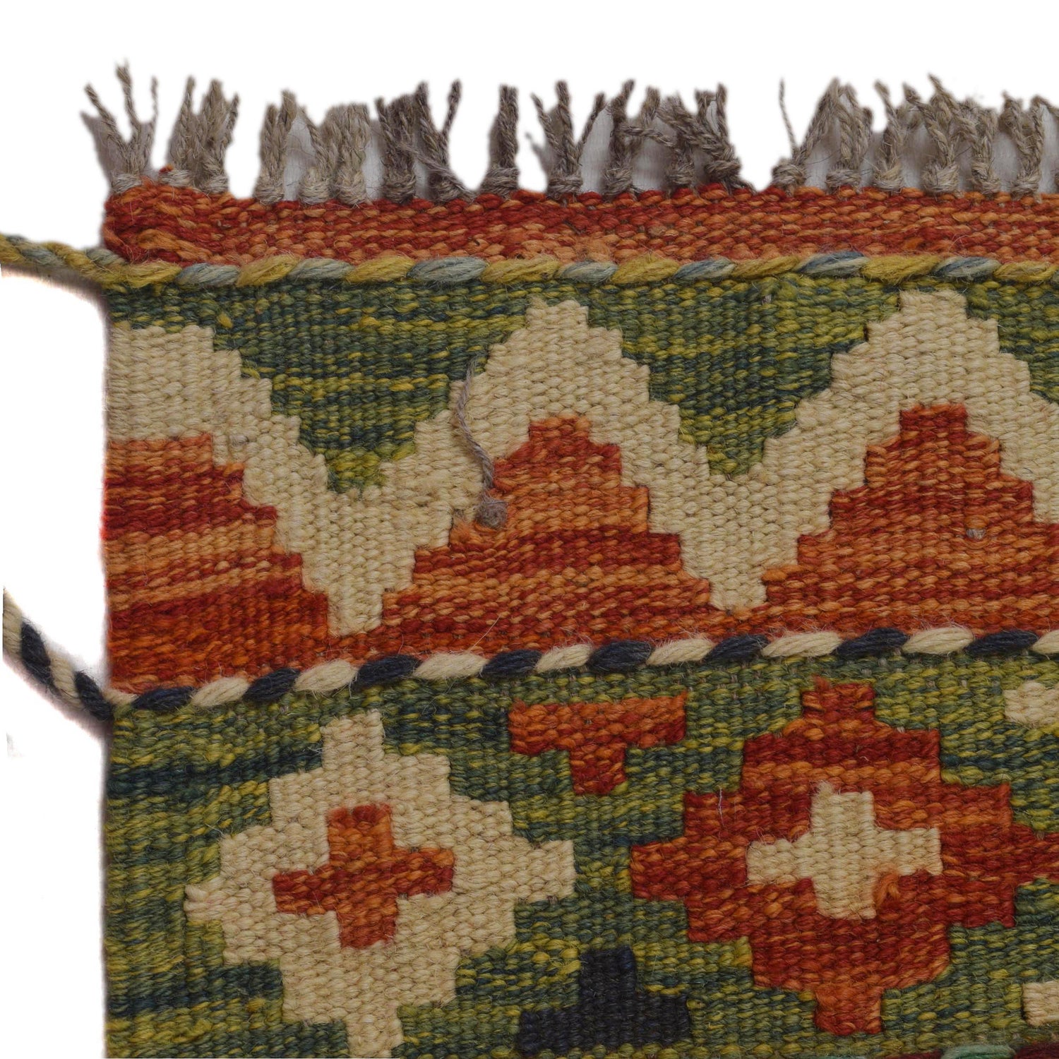Handmade Vegetable Kilim 6' 0" x 8' 3" (ft) - No. Y35649