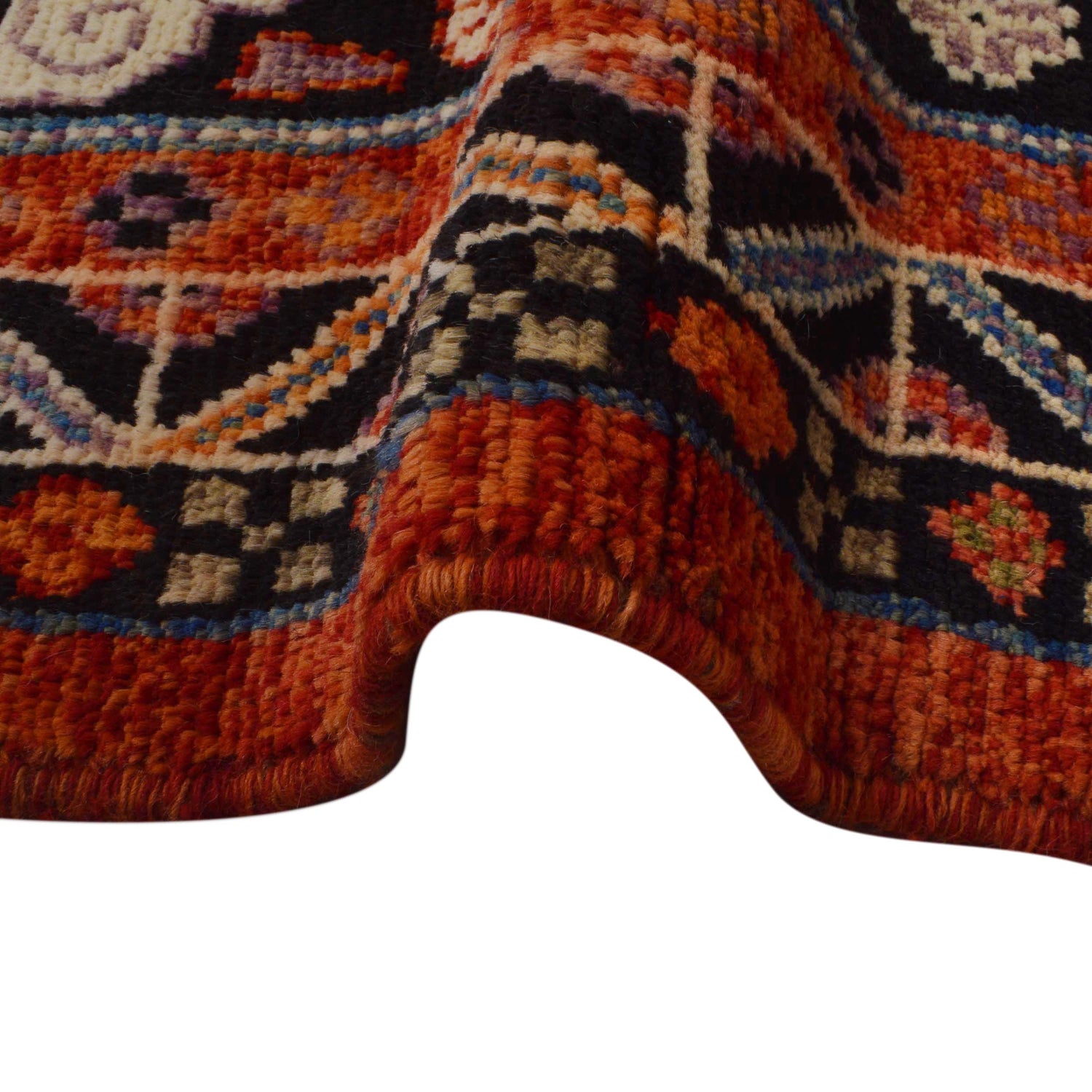 Handmade Sherazi Rug 6' 8" x 9' 8" (ft) - No. Y35651