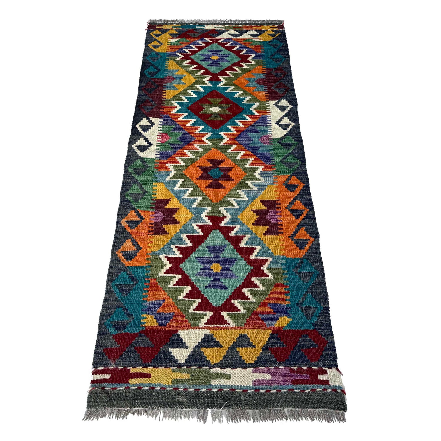 Vegetable Kilim Runner 1' 8" x 4' 10" (ft)- No. Y37265