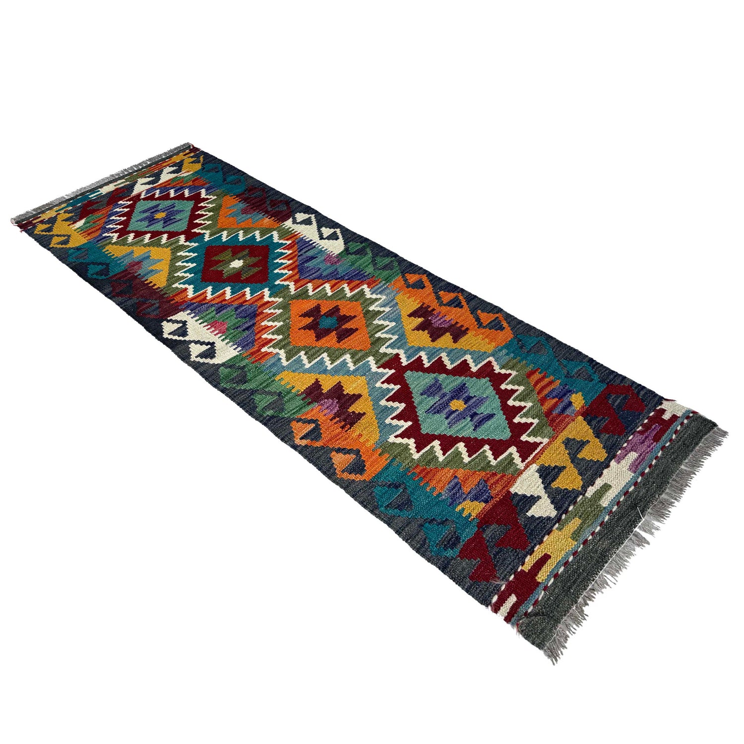 Vegetable Kilim Runner 1' 8" x 4' 10" (ft)- No. Y37265