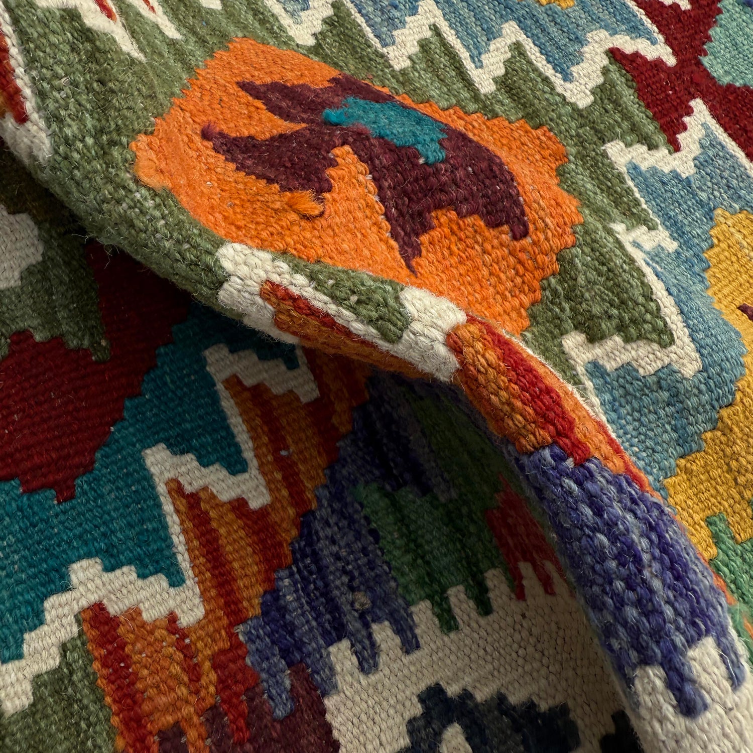 Vegetable Kilim Runner 1' 8" x 4' 10" (ft)- No. Y37265