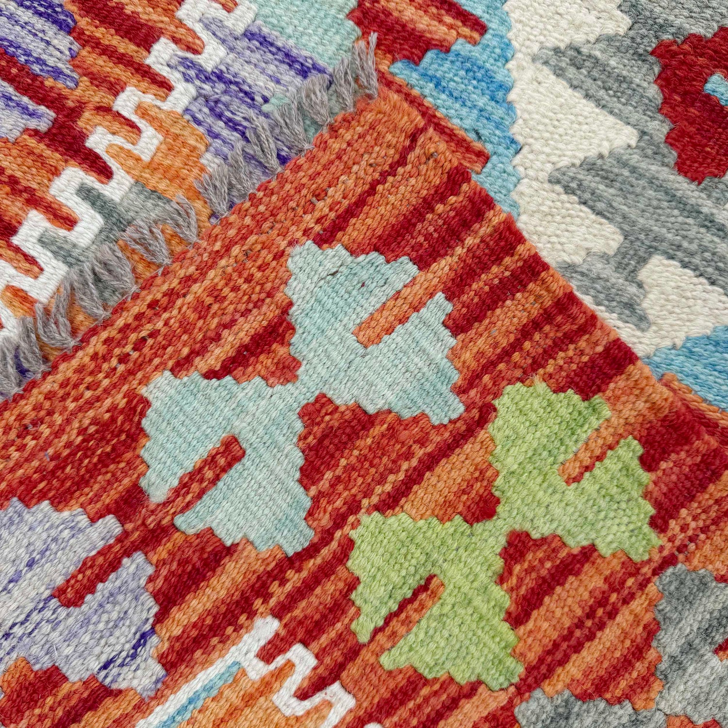 Vegetable Kilim Runner 2' 5" x 6' 6" (ft)- No. Y37275
