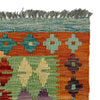 Handmade Vegetable Kelim 6' 8" x 9' 3" (ft) - No. Y37278