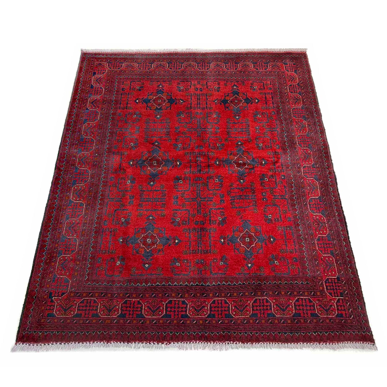 Red Color Khal Mohammadi Rug 5' 3" x 6' 10" (ft) - No. Y37280