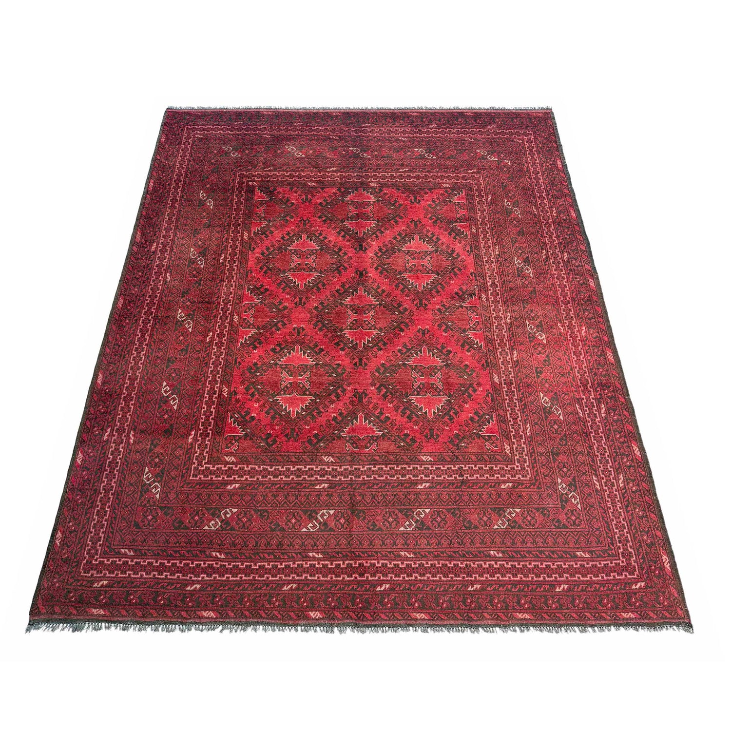 Handmade Khal Mohammadi Carpet 6' 8" x 9' 5" (ft) - No. Y37281