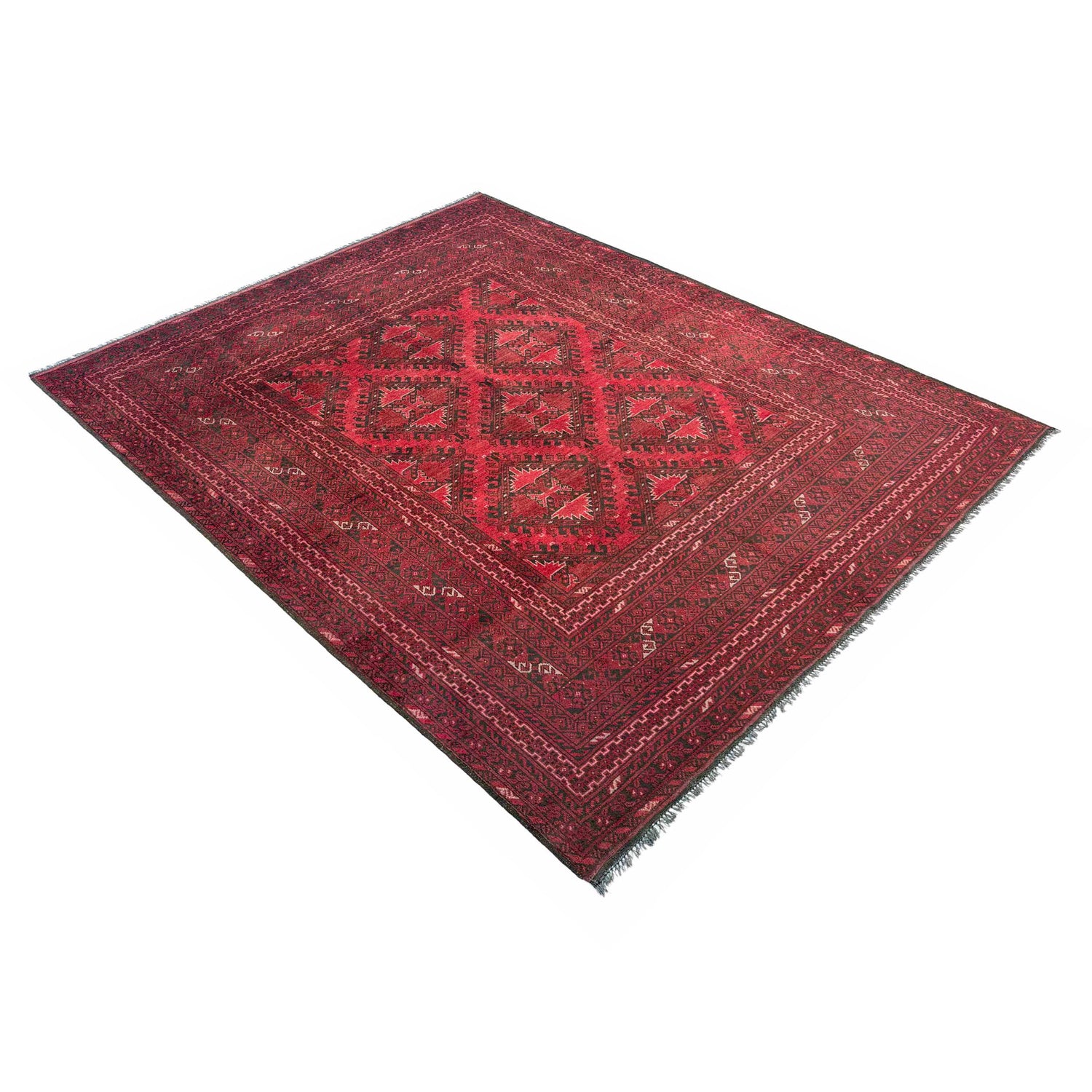 Handmade Khal Mohammadi Carpet 6' 8" x 9' 5" (ft) - No. Y37281