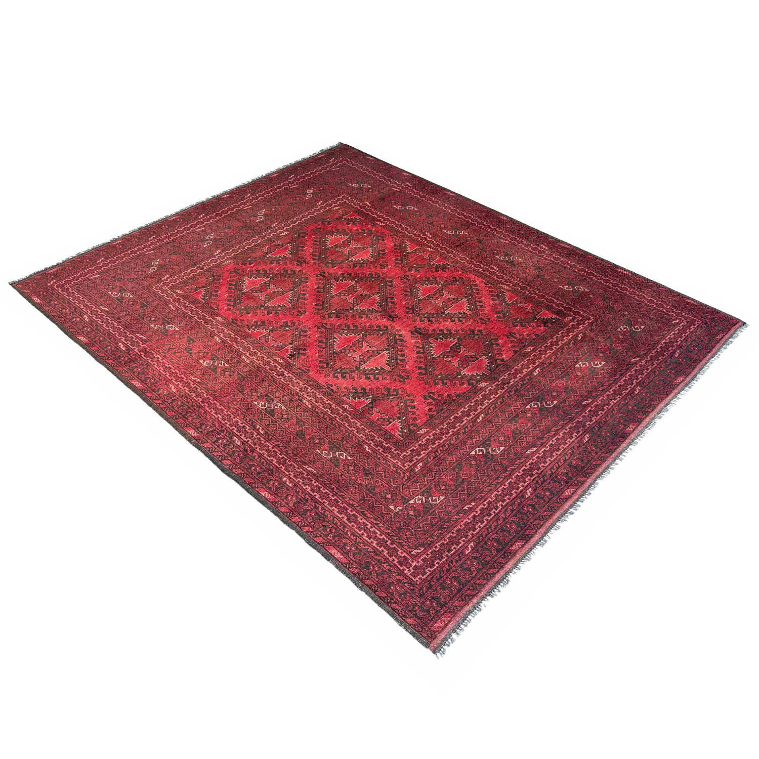 Handmade Khal Mohammadi Carpet 6' 8" x 9' 5" (ft) - No. Y37281