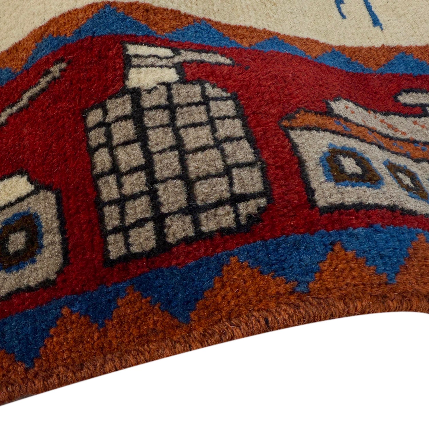 War Rug 4' 1" x 5' 9" (ft) - No. Y37283