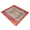 Handmade Vegetable Kilim 5' 1" x 6' 8" (ft) - No. Y37290