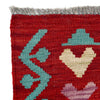 Handmade Vegetable Kilim 5' 1" x 6' 8" (ft) - No. Y37290