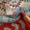 Handmade Vegetable Kilim 5' 1" x 6' 8" (ft) - No. Y37290
