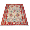 Handmade Vegetable Kilim 5' 1" x 6' 8" (ft) - No. Y37307