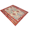 Handmade Vegetable Kilim 5' 1" x 6' 8" (ft) - No. Y37307