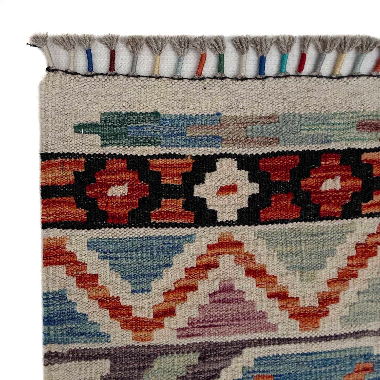 Handmade Vegetable Kelim 8' 3" x 9' 9" (ft) - No. Y37316