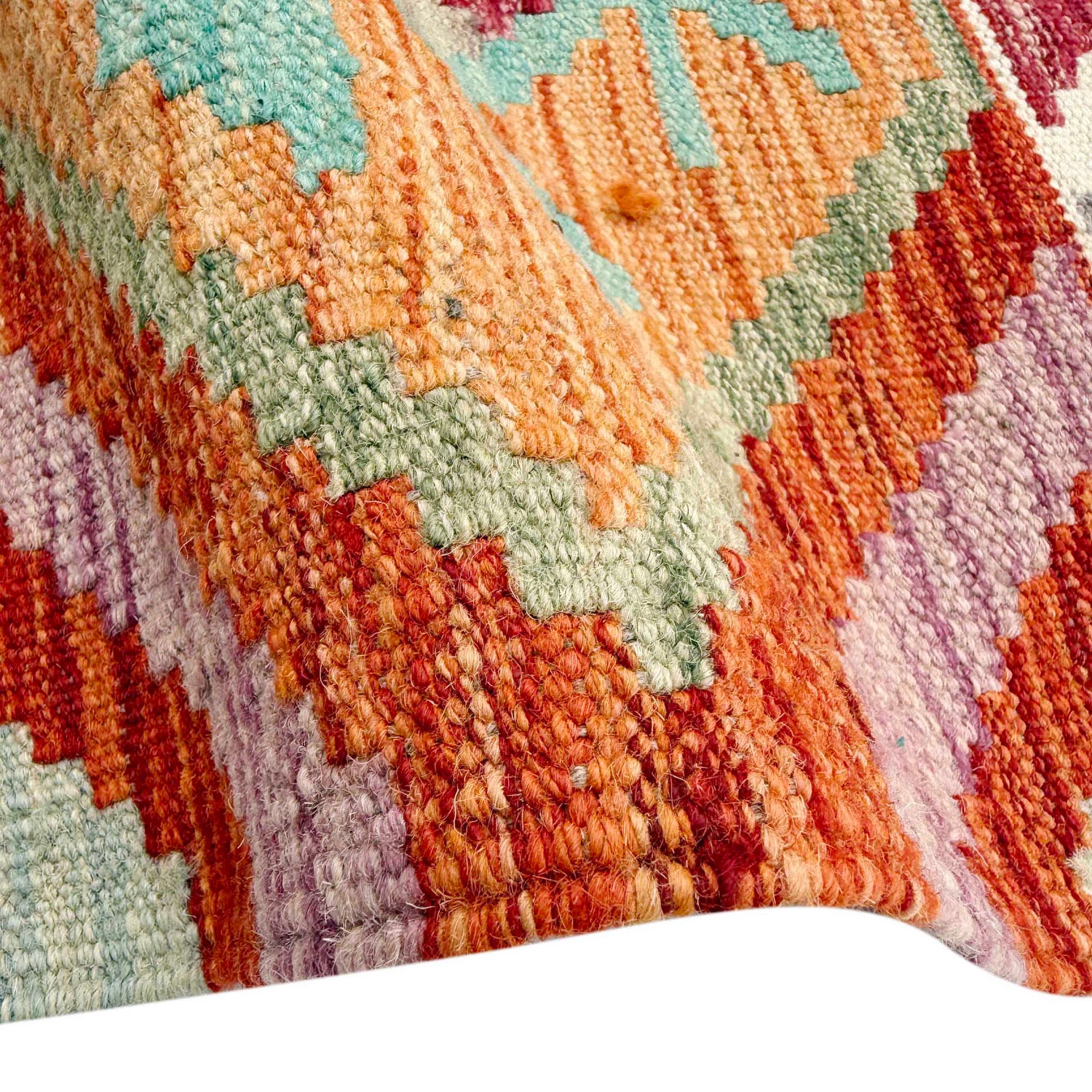 Handmade Vegetable Kelim 8' 3" x 9' 9" (ft) - No. Y37316
