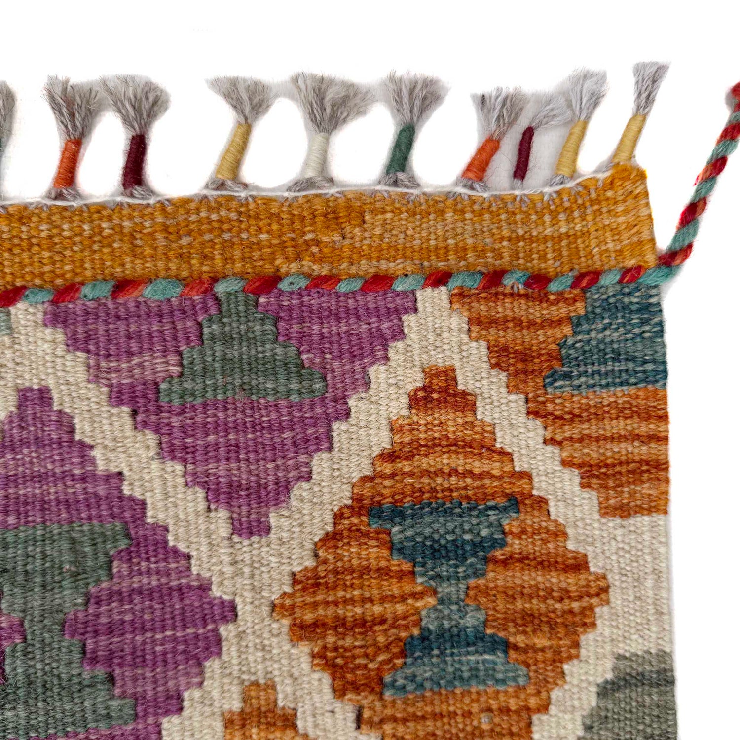 Handmade Vegetable Kelim 2' 7" x 4' 3" (ft) - No. Y37330