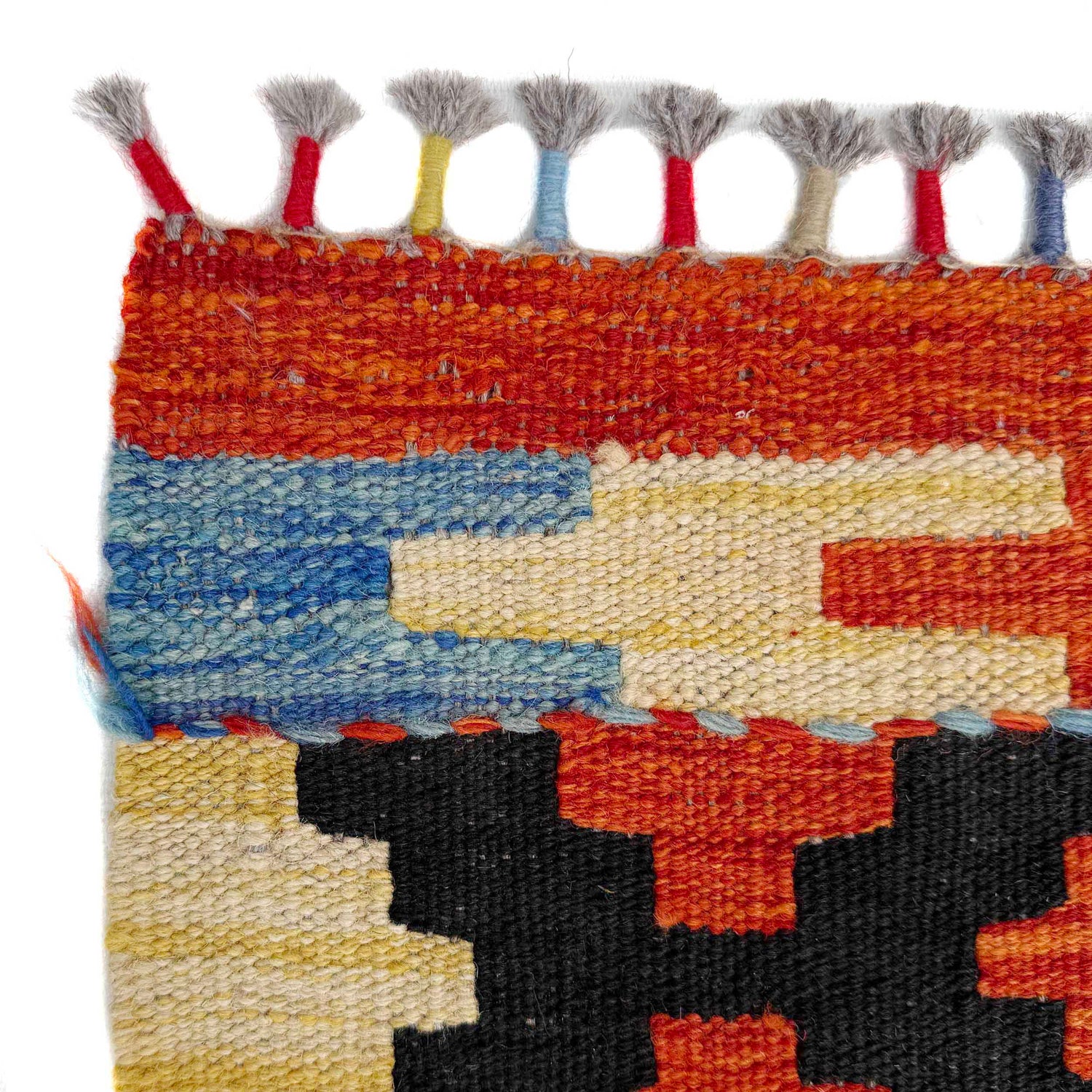 Handmade Vegetable Kilim 6' 8" x 10' 1" (ft) - No. Y37342