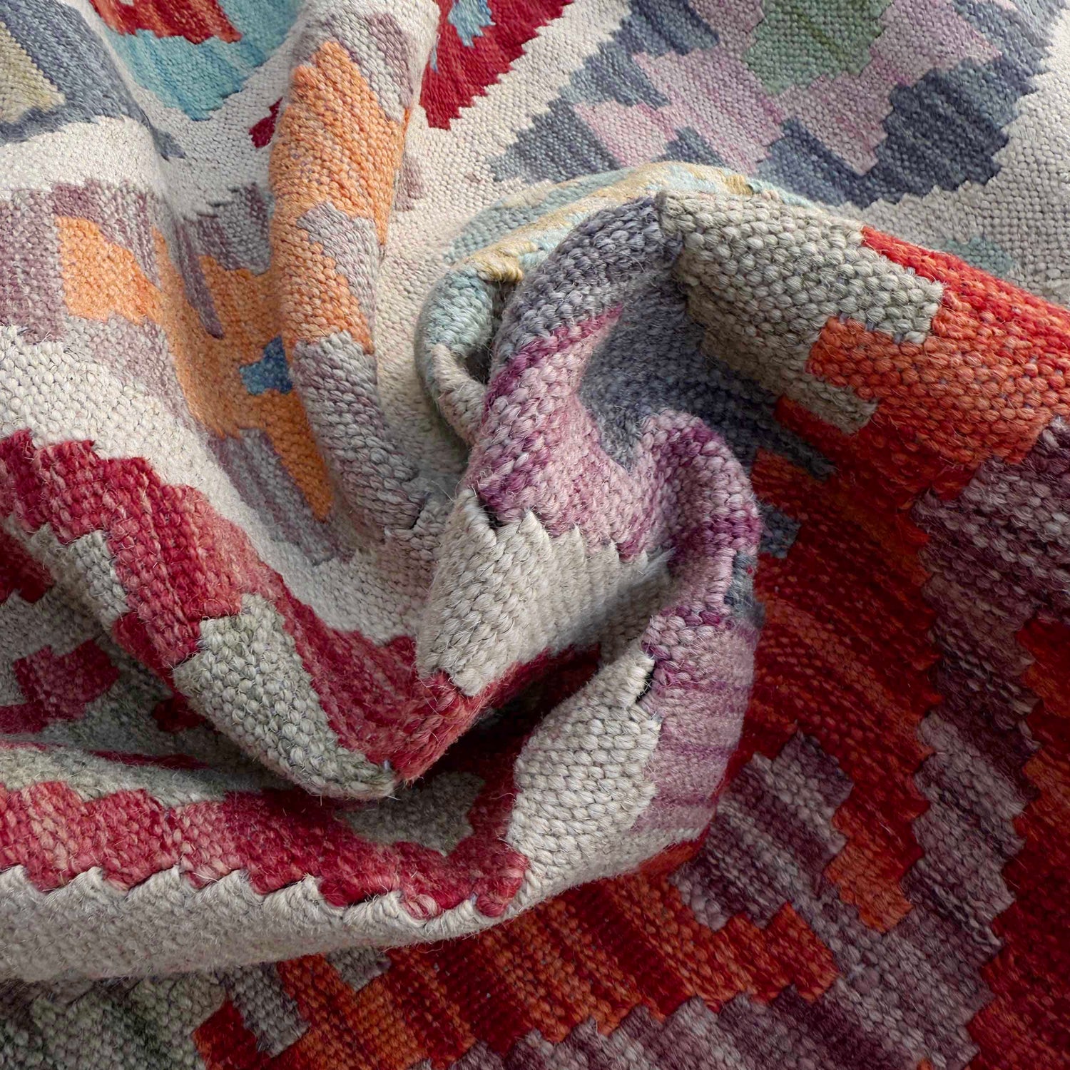 Handmade Vegetable Kilim 8' 5" x 10' 0" (ft) - No. Y37345