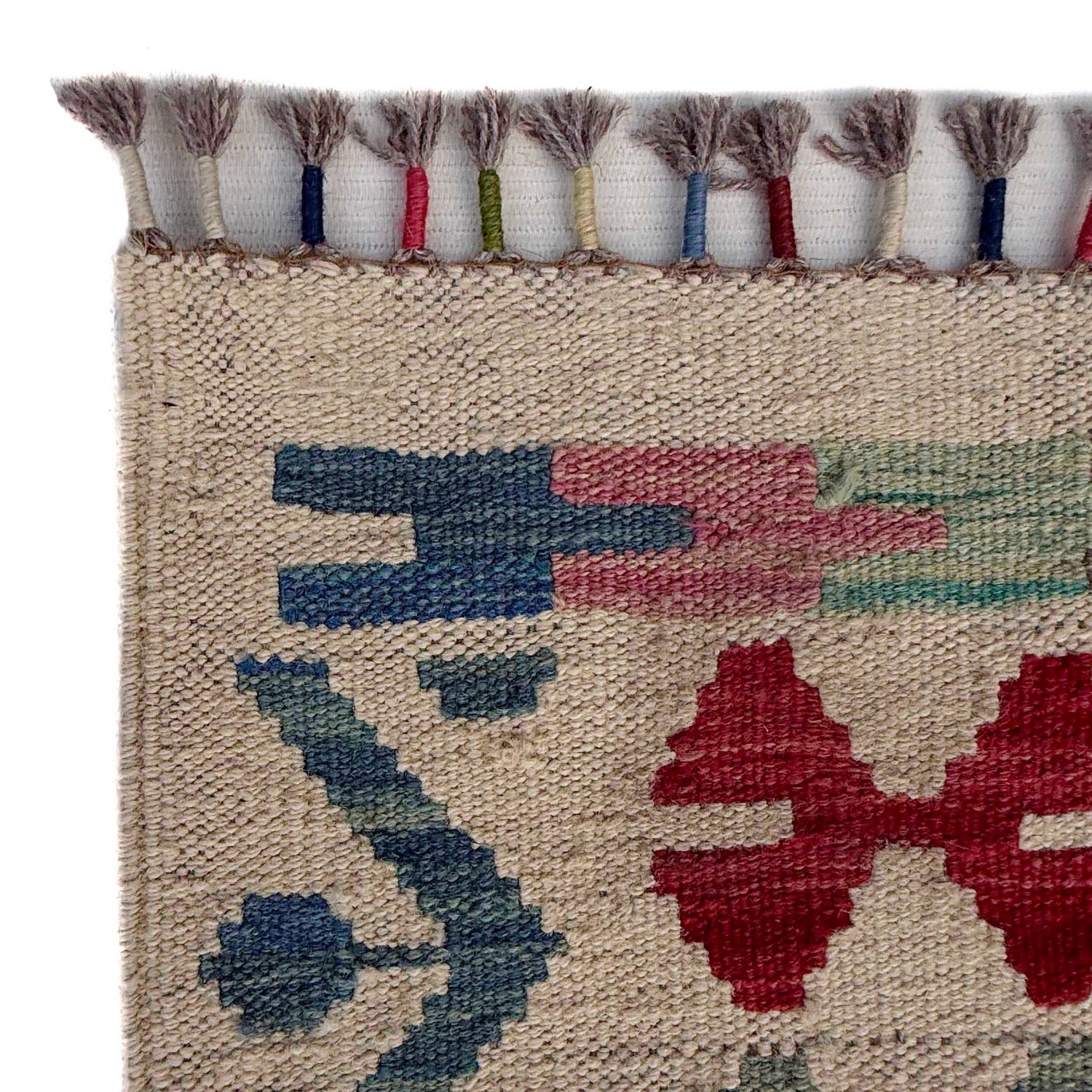 Handmade Vegetable Kelim 8' 5" x 9' 9" (ft) - No. Y37347