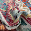 Handmade Vegetable Kilim 8' 4" x 9' 10" (ft) - No. Y37352