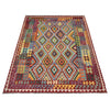 Handmade Vegetable Kilim 7' 1" x 10' 1" (ft) - No. Y37443
