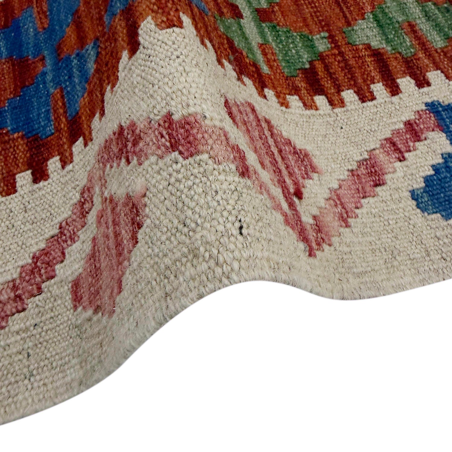 Handmade Vegetable Kilim 6' 5" x 9' 11" (ft) - No. Y37451