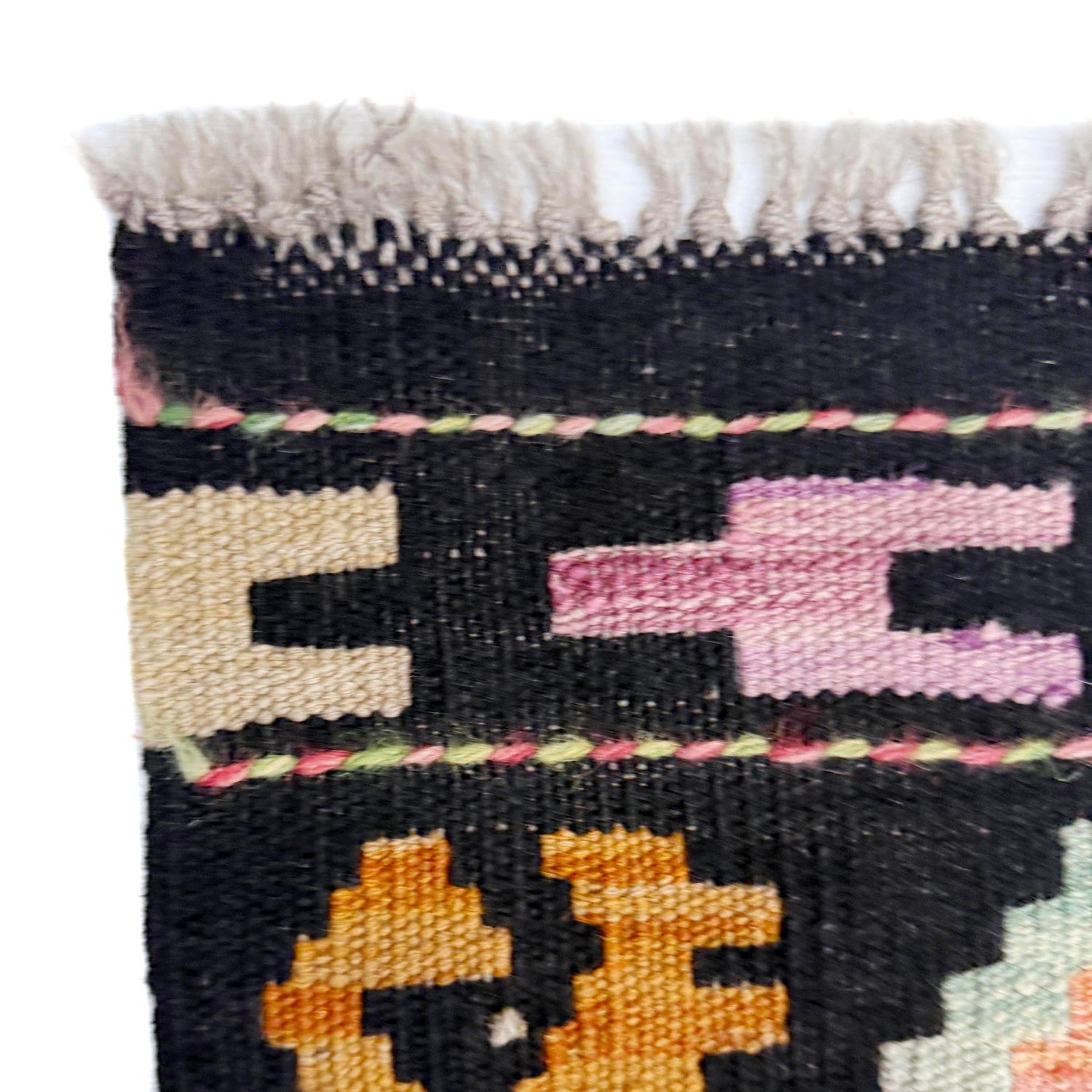 Handmade Vegetable Kelim 5' 10" x 7' 9" (ft) - No. Y39091