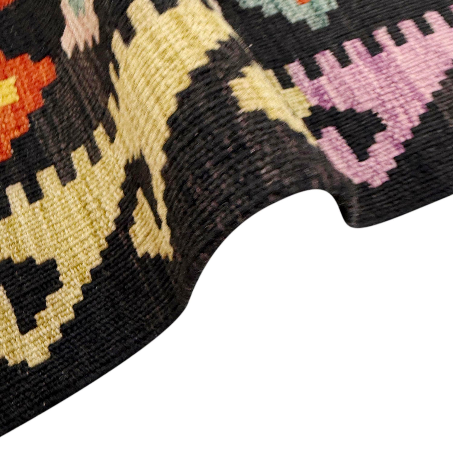 Handmade Vegetable Kelim 5' 10" x 7' 9" (ft) - No. Y39091