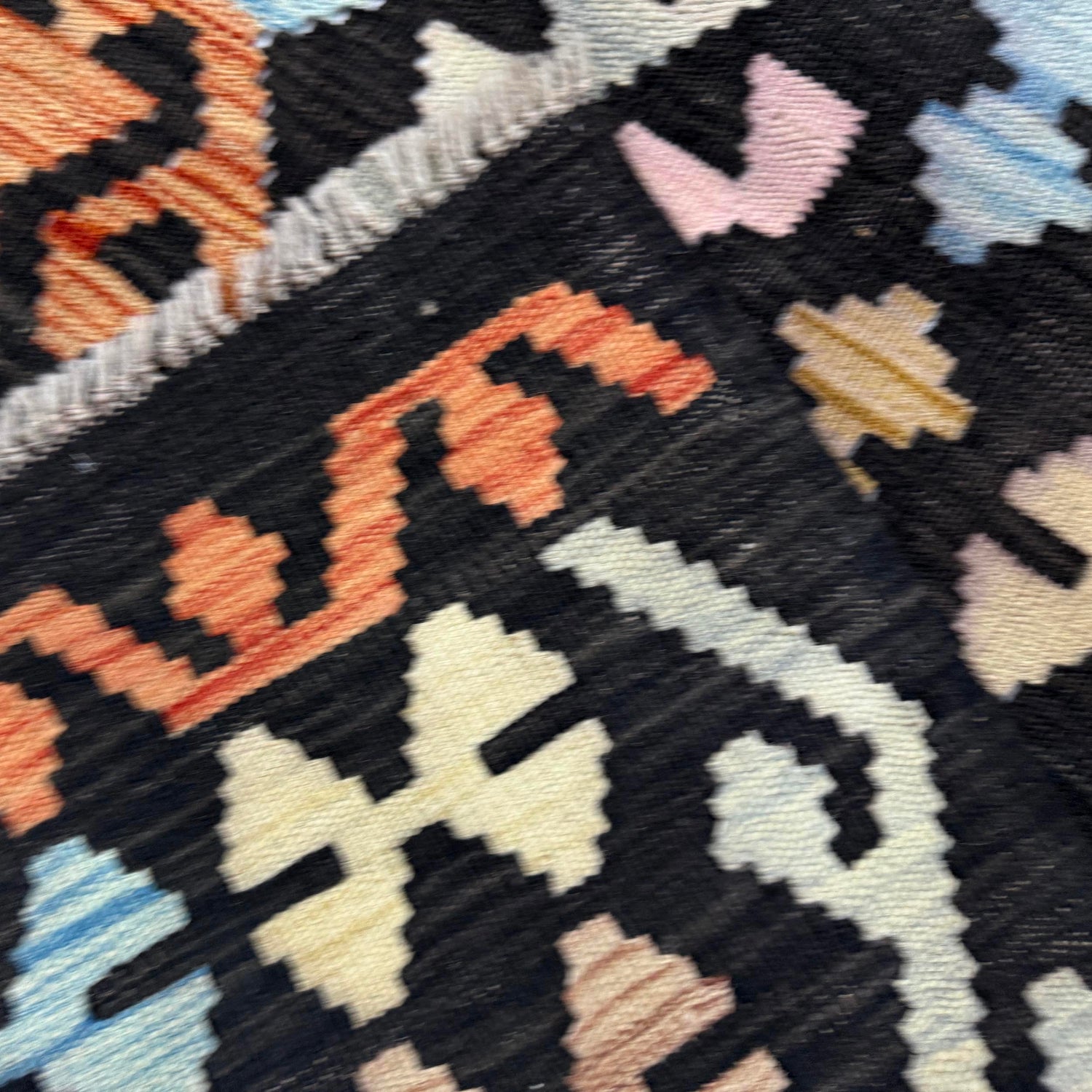 Handmade Vegetable Kilim 6' 2" x 8' 3" (ft) - No. Y39092