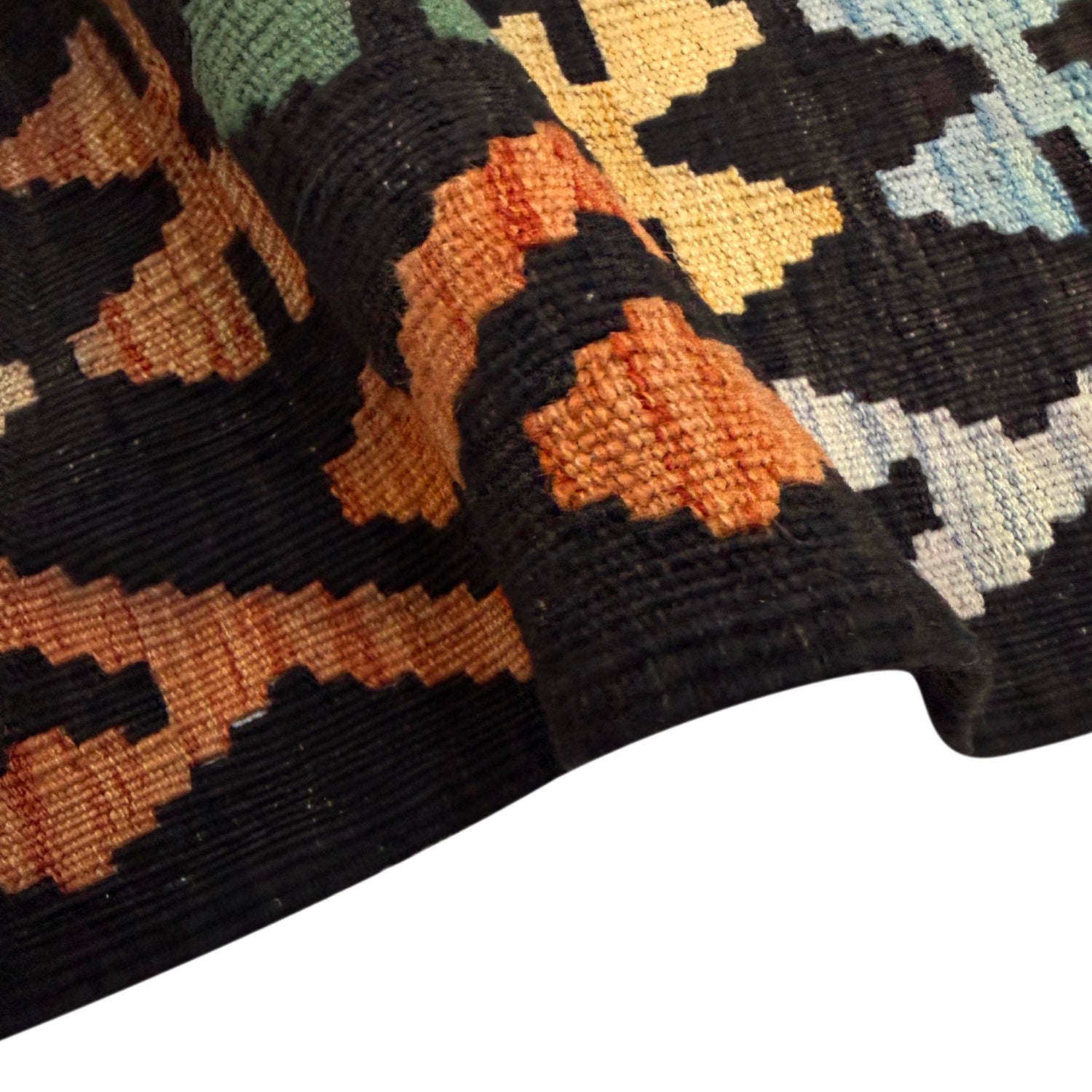 Handmade Vegetable Kilim 6' 2" x 8' 3" (ft) - No. Y39092