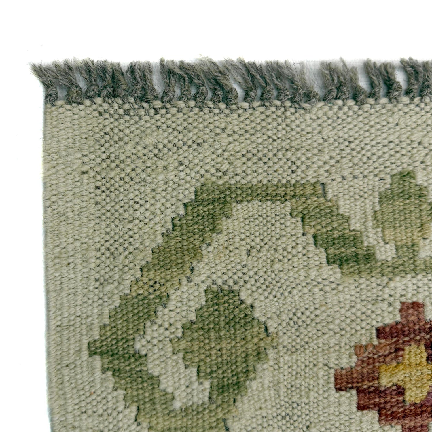 Handmade Vegetable Kilim 5' 10" x 7' 7" (ft) - No. Y39097