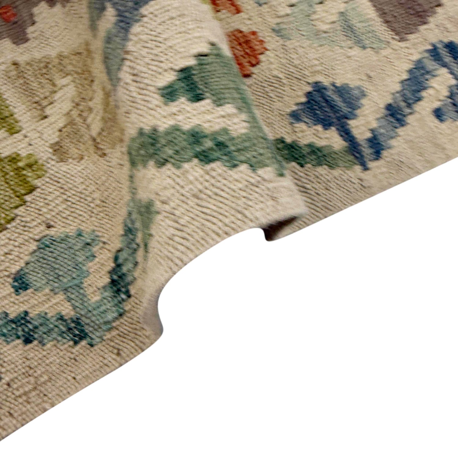 Handmade Vegetable Kelim 4' 9" x 6' 7" (ft) - No. Y39098