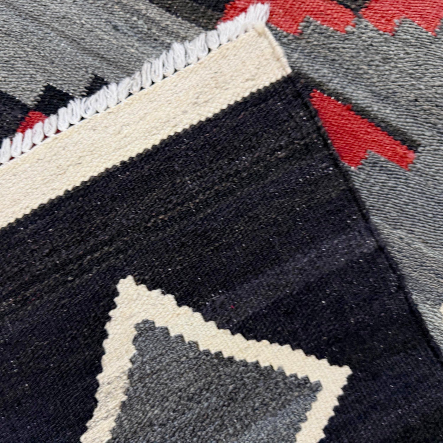 Handmade Vegetable Kilim 6' 4" x 8' 8" (ft) - No. Y39100