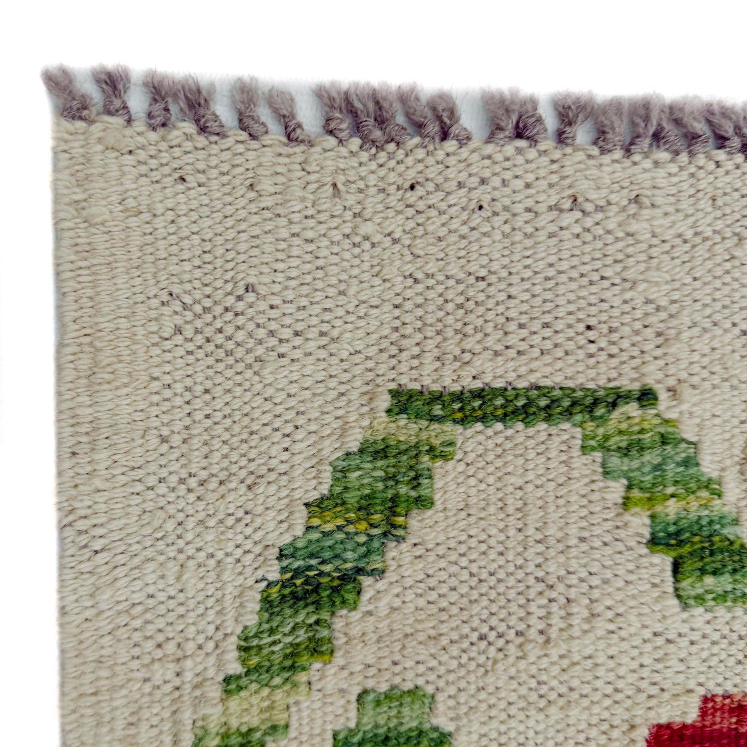 Handmade Vegetable Kilim 5' 9" x 7' 9" (ft) - No. Y39102