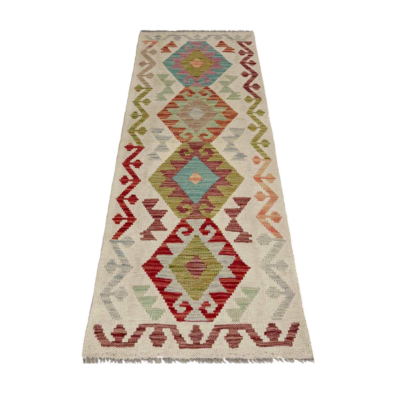 Vegetable Kelim Runner 2' 0" x 5' 11" (ft)- No. Y39104