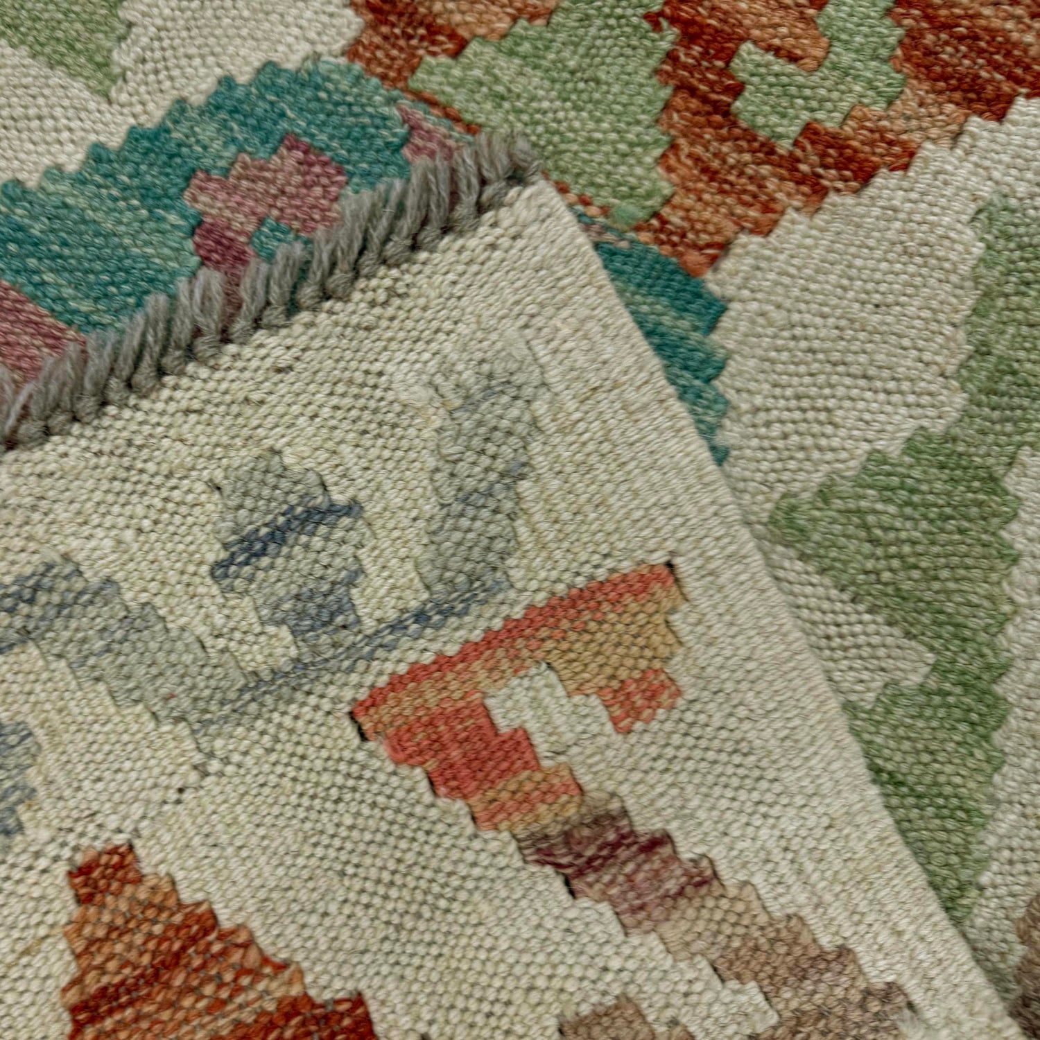 Vegetable Kelim Runner 2' 0" x 5' 11" (ft)- No. Y39104