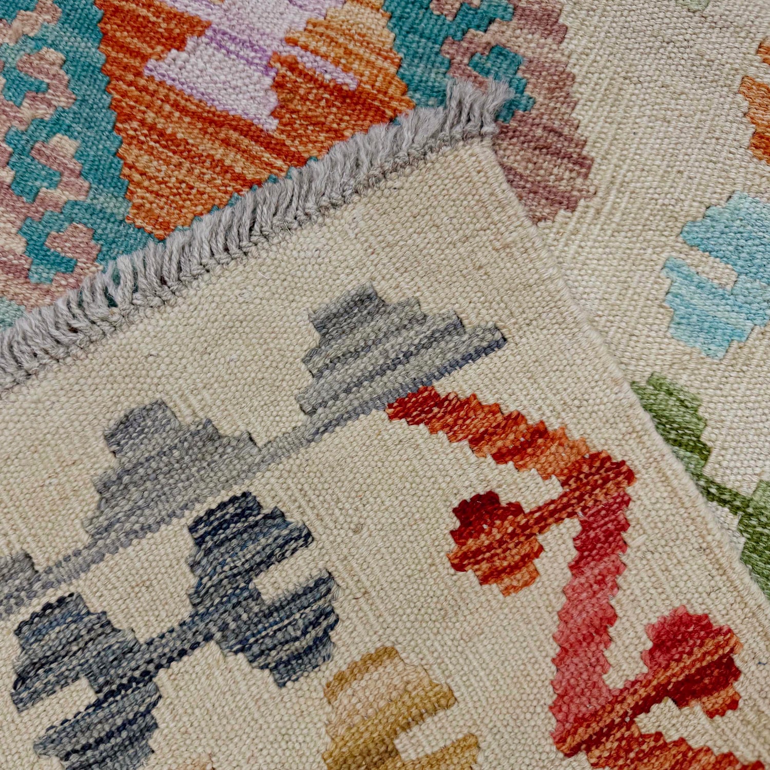 Vegetable Kilim Runner 2' 7" x 9' 8" (ft) - No. Y39107